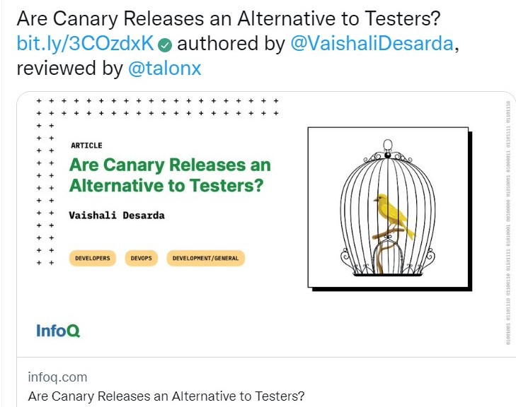 Are Canary Releases an Alternative to Testers?